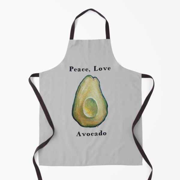 Item preview, Peace Love Avocado painting vegetarian healthy food diet agricultural tropical vegan t-shirt cup designed and sold by MartishaSea.