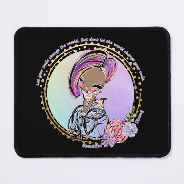 Item preview, Let Your Smile Change The World - Wheelchair Kids are Able , Beautiful, Strong designed and sold by AwakenedSoul.