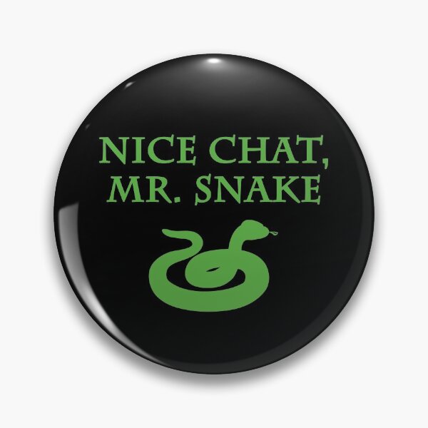 Item preview, Nice chat, Mr. Snake designed and sold by PoeticGear.