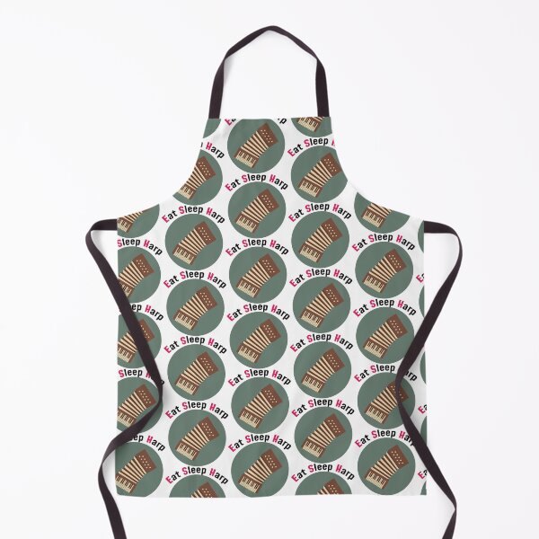 Item preview, Funny Harp, Harp Heartbeat , Harp Player , Eat Sleep Harp designed and sold by so01.