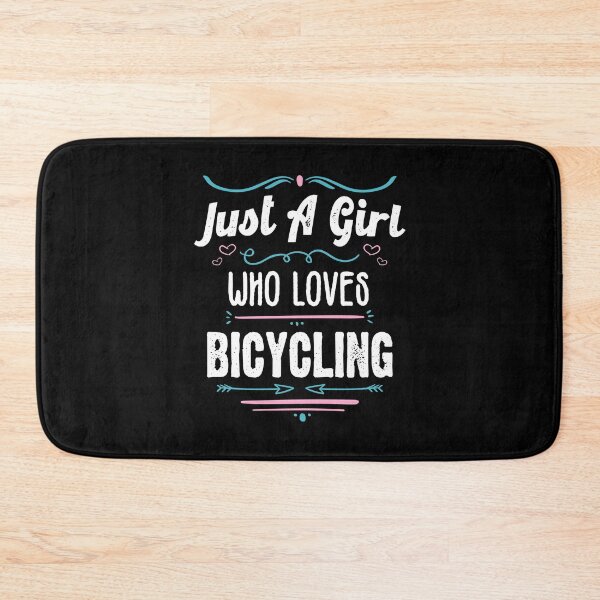 Item preview, Just A Girl Who Loves Bicycling - Funny Gift Idea For Bicyclers 2021 designed and sold by RedHive.