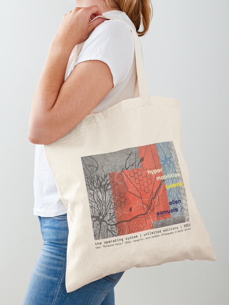 Thumbnail 1 of 5, Tote Bag, Hypermobilities : "Molecular Route" | 2021 designed and sold by theOSandLL.