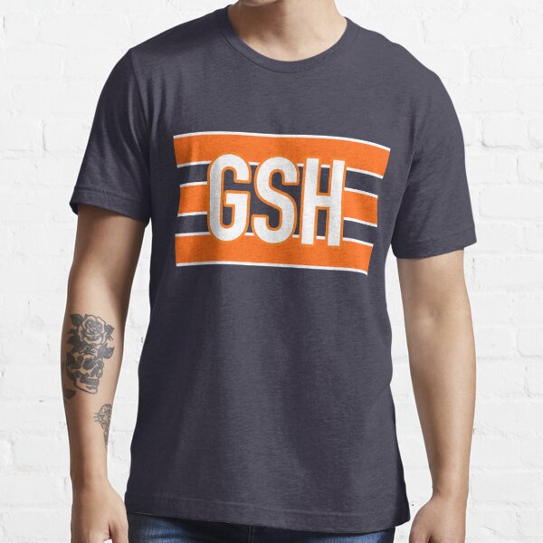 'GSH THE CHICAGO VINTAGE GEORGE HALAS ARM SLEEVE SHIRT ' Essential T-Shirt  for Sale by DontBurnSpeed