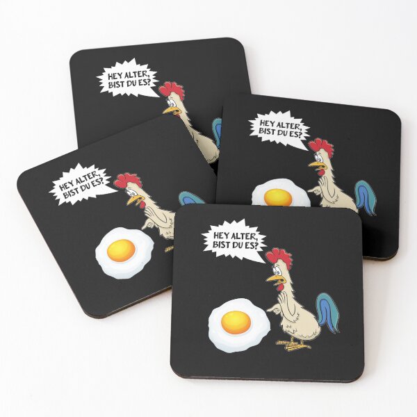 Item preview, Funny chicken with fried egg, sarcasm, chickens designed and sold by ThommyBLN.