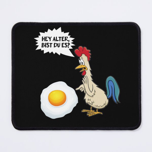 Item preview, Funny chicken with fried egg, sarcasm, chickens designed and sold by ThommyBLN.