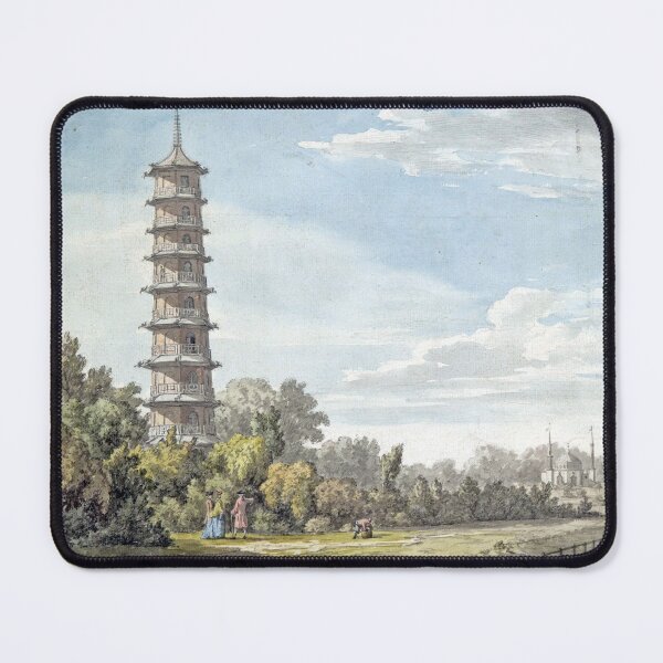 Item preview, 1763 Watercolor of Kew Gardens, London designed and sold by SlawBoy.
