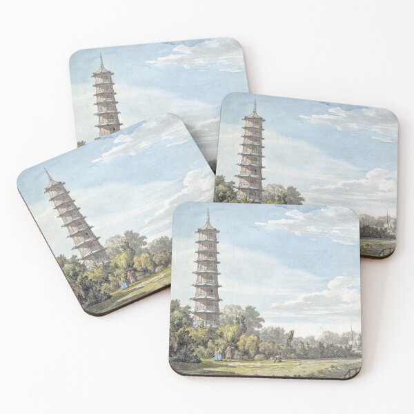 Item preview, 1763 Watercolor of Kew Gardens, London designed and sold by SlawBoy.