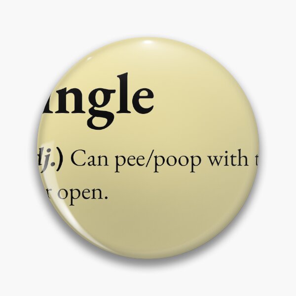 Item preview, When You're Single you can pee/poop with the door open. designed and sold by JokersFactory.