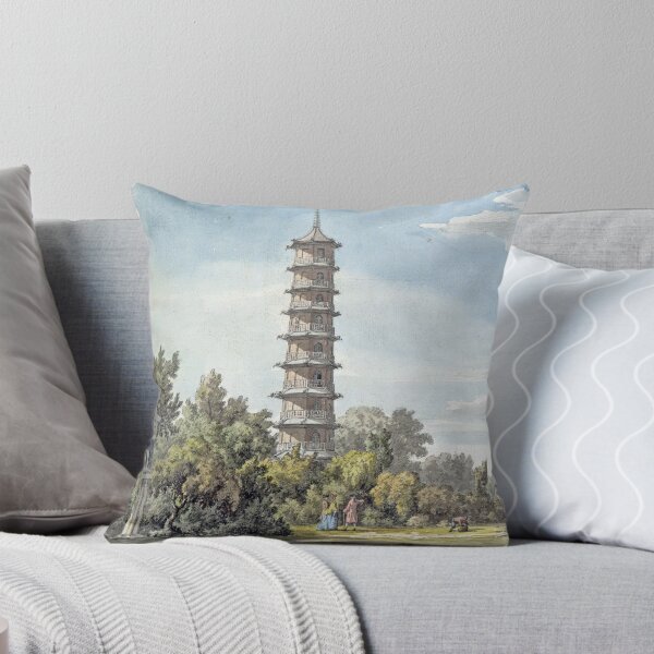 Item preview, 1763 Watercolor of Kew Gardens, London designed and sold by SlawBoy.