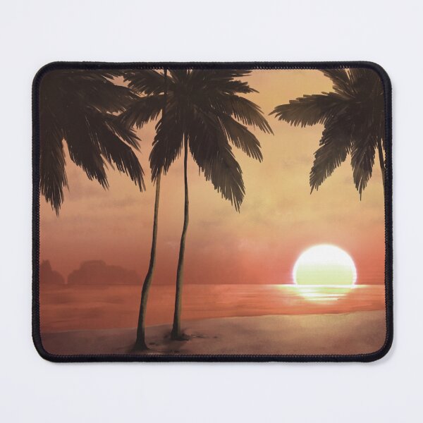 Item preview, Gorgeous Retro Neon Sun & Palm Trees V7 designed and sold by NexusArts.