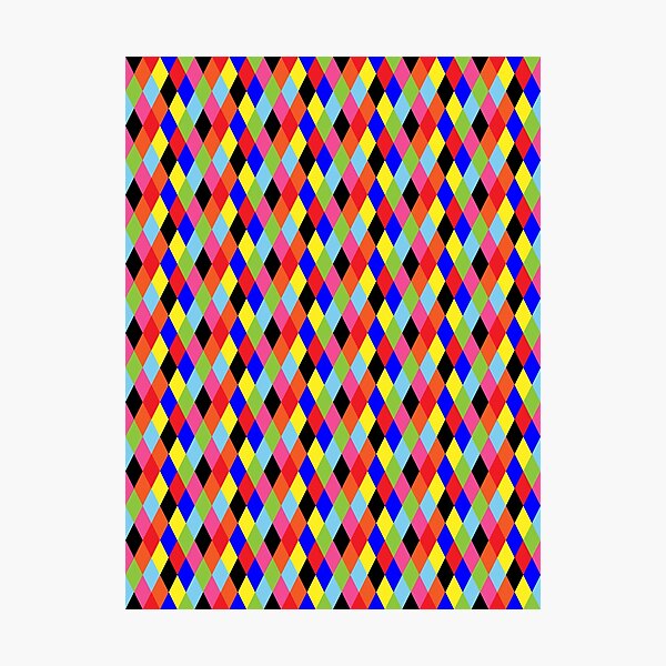 Item preview, 65 MCMLXV Harlequin Clown Diamond Pattern designed and sold by 65 MCMLXV.