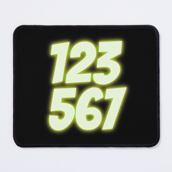 Item preview,  123 567  Salsa Rhythm Neon Numbers designed and sold by Oxanashekh.