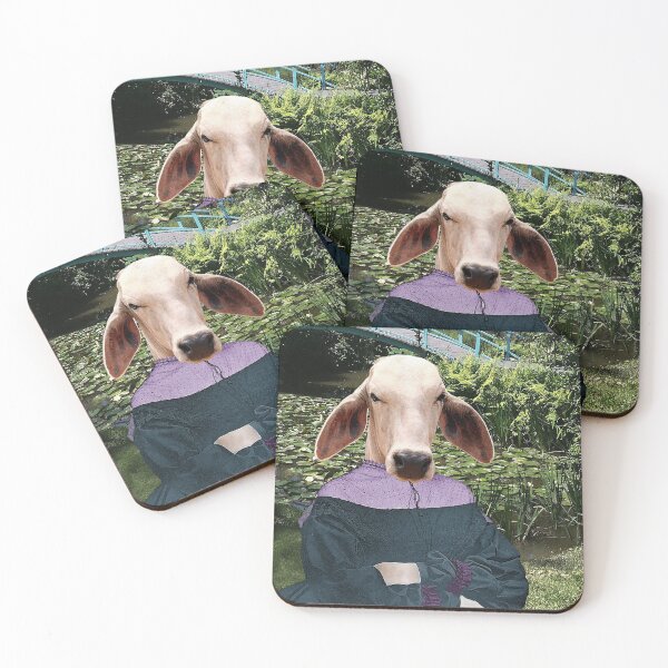 Item preview, The Monet of Cows designed and sold by Loveday Funck.