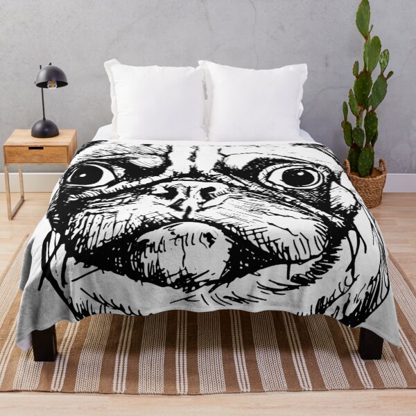 Item preview, Hungry Pug Waiting for Food designed and sold by ChewBug Designs.