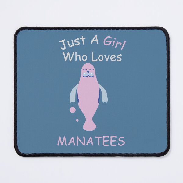 Item preview, Just A Girl Who Loves Manatees - Cute Manatee designed and sold by Mriqa.