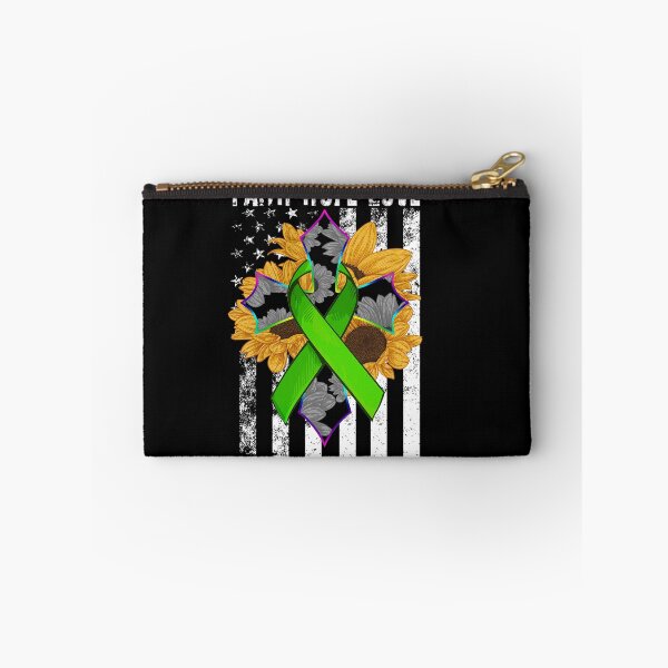 Item preview, Sunflower Faith Hope Love Cross and Flag Lyme Awareness designed and sold by largellie.