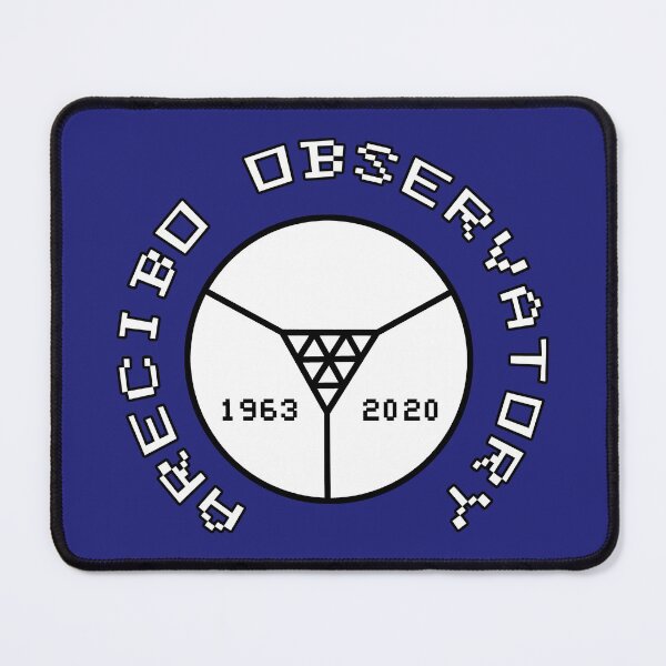 Item preview, Arecibo Observatory Logo 1963-2020 RIP in memoriam designed and sold by SolidEarthArt.