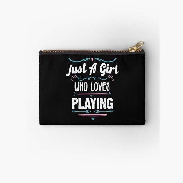 Item preview, Just A Girl Who Loves Playing - Funny Gift Idea For Players 2021 designed and sold by RedHive.
