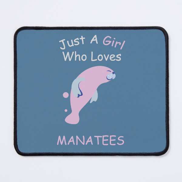 Item preview, Just A Girl Who Loves Manatees - Cute Manatee designed and sold by Mriqa.