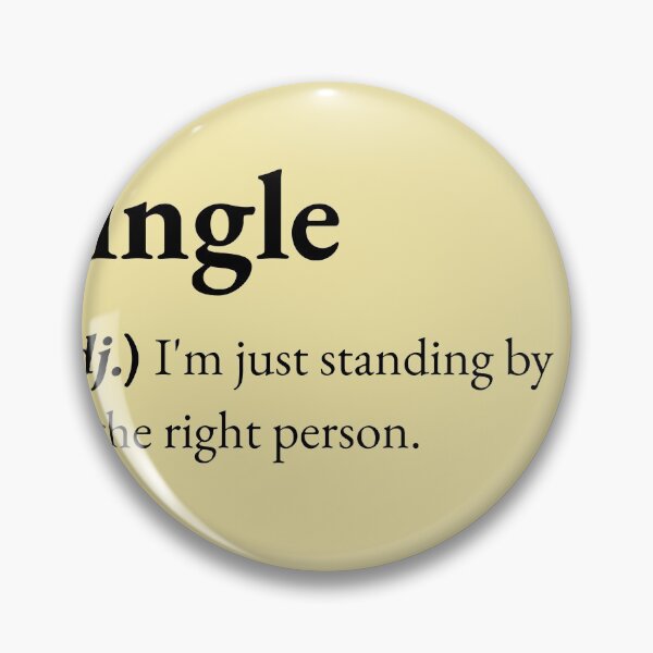 Item preview, Single : I'm just standing for the right person designed and sold by JokersFactory.