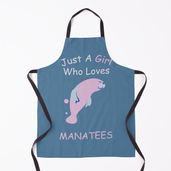 Item preview, Just A Girl Who Loves Manatees - Cute Manatee designed and sold by Mriqa.