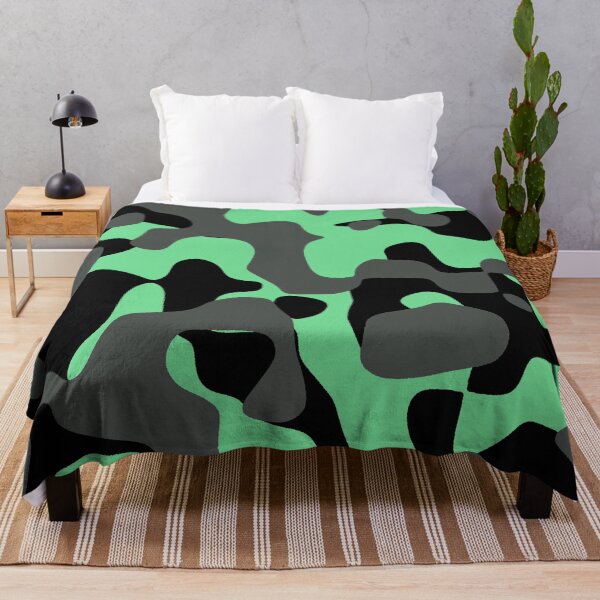 Item preview, Authentic Aquamarine Camo Pattern designed and sold by NexusArts.