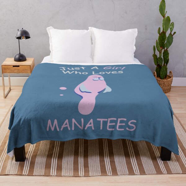 Item preview, Just A Girl Who Loves Manatees - Cute Manatee designed and sold by Mriqa.
