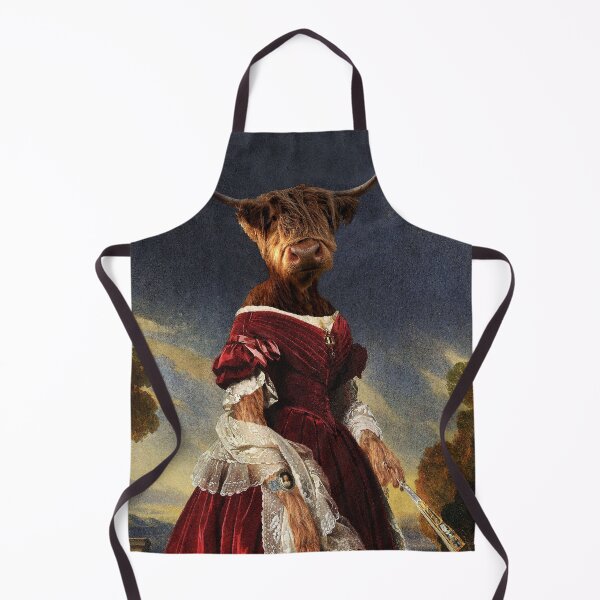Item preview, Fluffy Cow Lady designed and sold by Loveday Funck.
