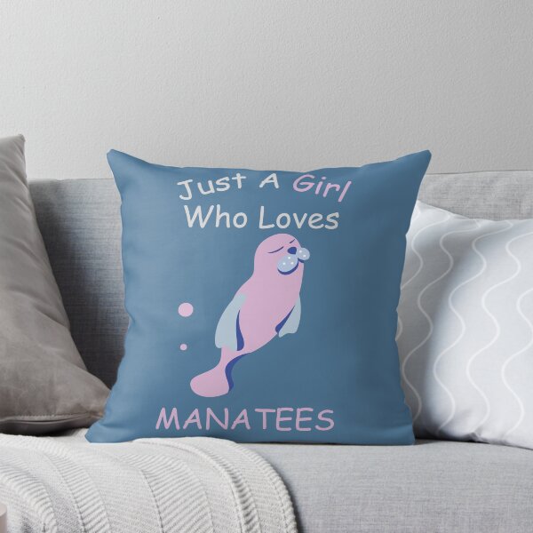 Item preview, Just A Girl Who Loves Manatees - Cute Manatee designed and sold by Mriqa.