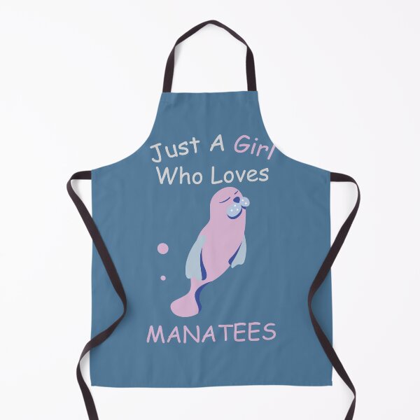 Item preview, Just A Girl Who Loves Manatees - Cute Manatee designed and sold by Mriqa.