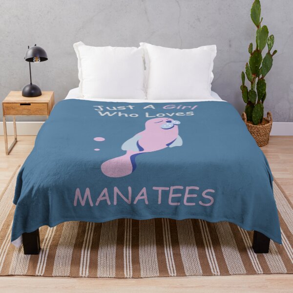 Item preview, Just A Girl Who Loves Manatees - Cute Manatee designed and sold by Mriqa.
