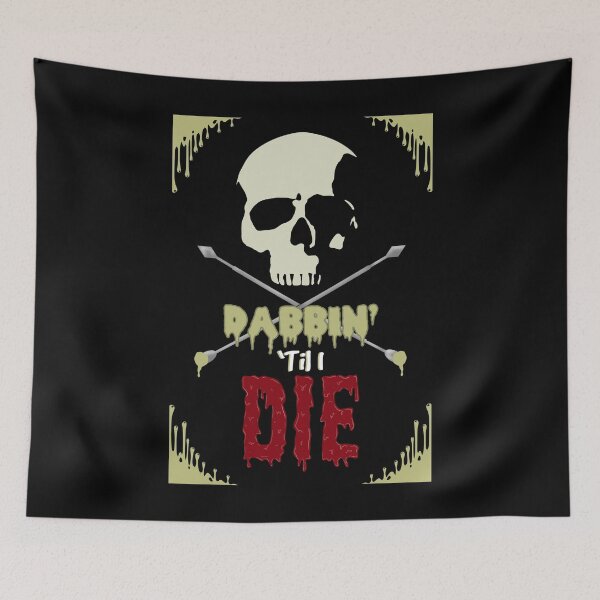 Item preview, Dabbin til I die-Skull and Crossed Dab Tools-Marijuana concentrates dabs wax designed and sold by YomeHayin.