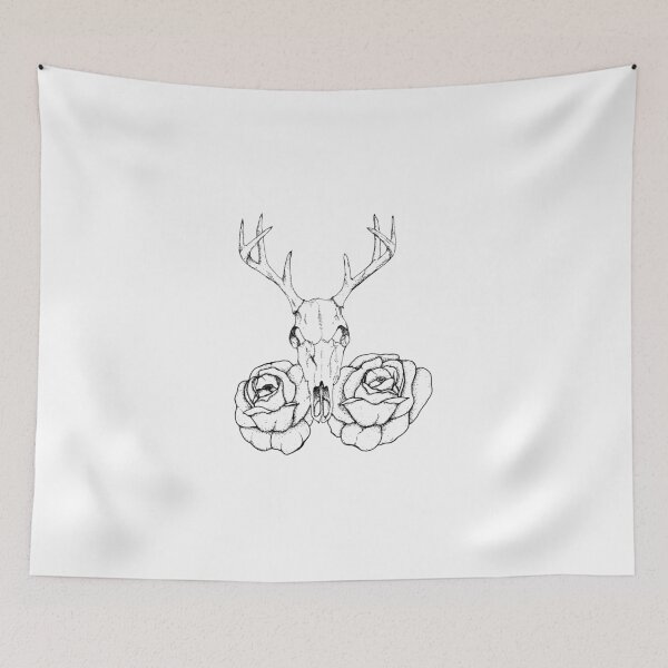 Item preview, THE REDDEER WITH ROSES designed and sold by Artttiz.