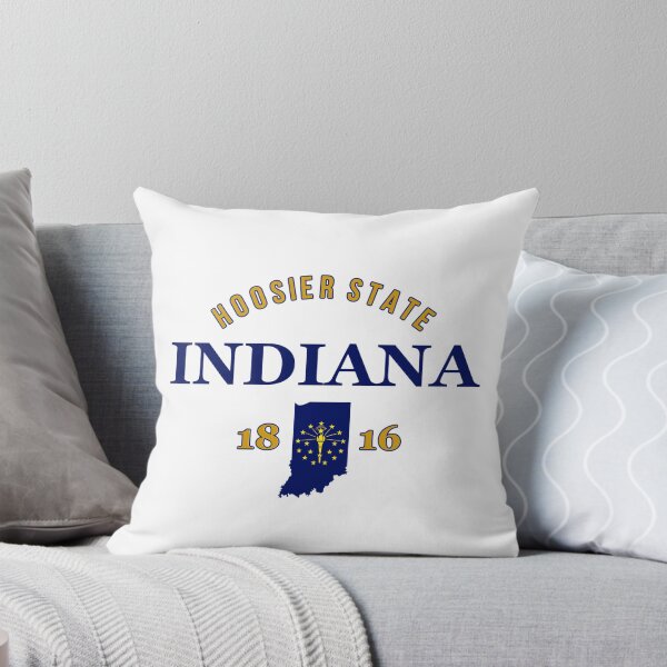 Item preview, Indiana Pride Flag Native Home Hoosier State  designed and sold by The Junto Shop.