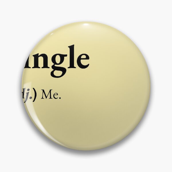 Item preview, I'm Single designed and sold by JokersFactory.