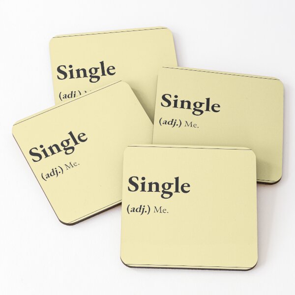 Item preview, I'm Single designed and sold by JokersFactory.