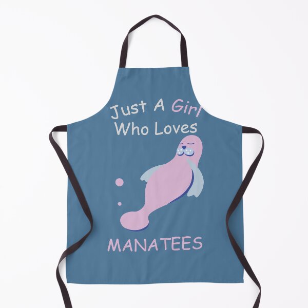 Item preview, Just A Girl Who Loves Manatees - Cute Manatee designed and sold by Mriqa.