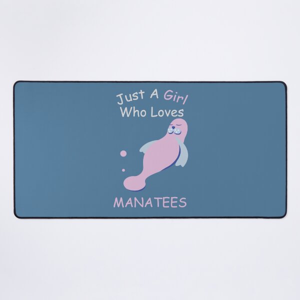 Item preview, Just A Girl Who Loves Manatees - Cute Manatee designed and sold by Mriqa.