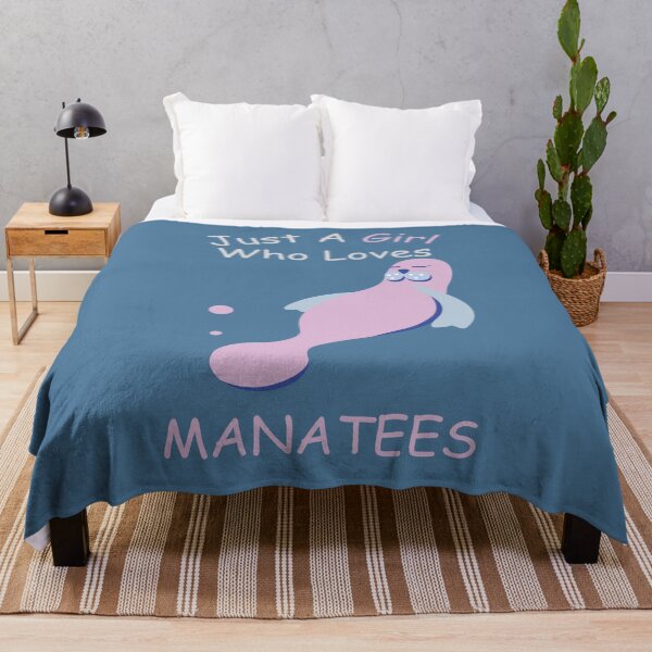 Item preview, Just A Girl Who Loves Manatees - Cute Manatee designed and sold by Mriqa.