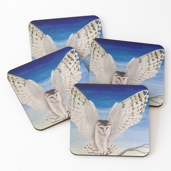 Item preview, Snowy Owl Oil Painting  designed and sold by Layla Hindikka.