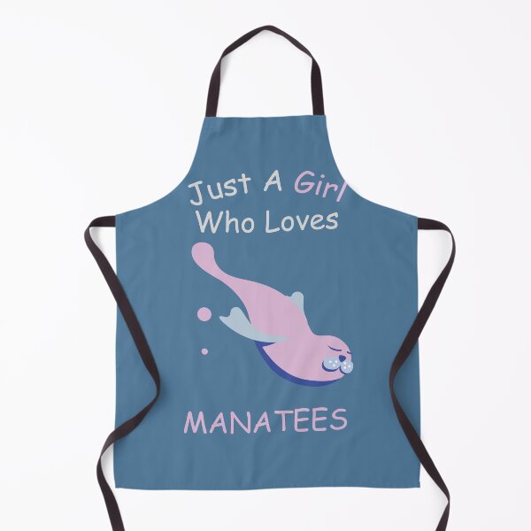 Item preview, Just A Girl Who Loves Manatees - Cute Manatee designed and sold by Mriqa.