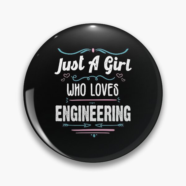 Item preview, Just A Girl Who Loves Engineering - Funny Gift Idea For Engineers 2021 designed and sold by RedHive.