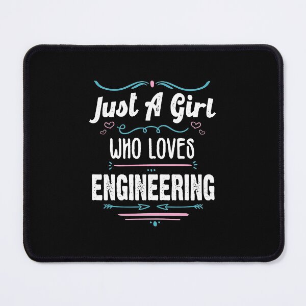 Item preview, Just A Girl Who Loves Engineering - Funny Gift Idea For Engineers 2021 designed and sold by RedHive.