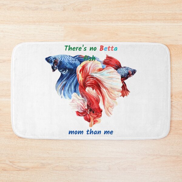Item preview, There's no betta fish mom than me - Betta fish trio designed and sold by YuneDesigns.