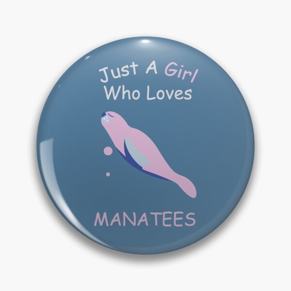 Item preview, Just A Girl Who Loves Manatees - Cute Manatee designed and sold by Mriqa.