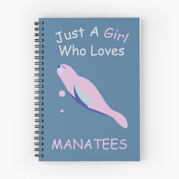 Item preview, Just A Girl Who Loves Manatees - Cute Manatee designed and sold by Mriqa.