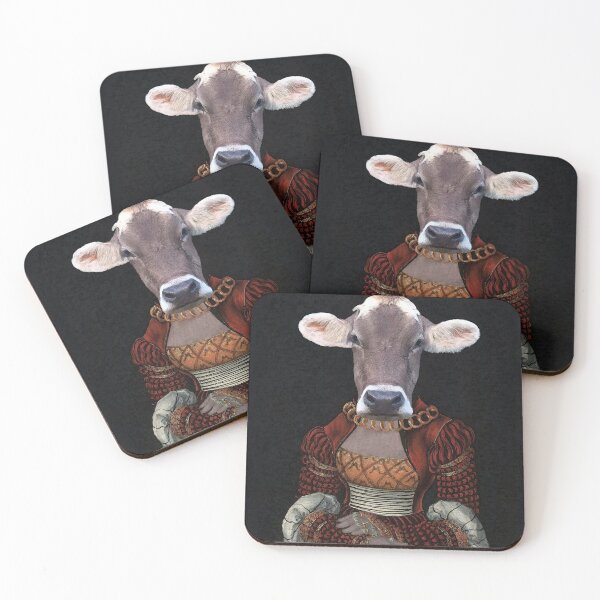 Item preview, The Medieval Cow designed and sold by Loveday Funck.