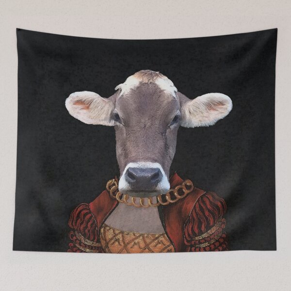 Item preview, The Medieval Cow designed and sold by Loveday Funck.