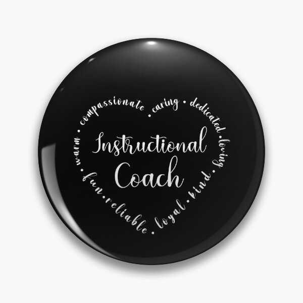 Item preview, Heart Instructional Coach Assistant Teacher coaching loving designed and sold by Dream-bubble.