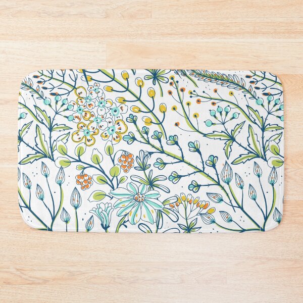 Item preview, blue flower background designed and sold by Red-ElYoubi.